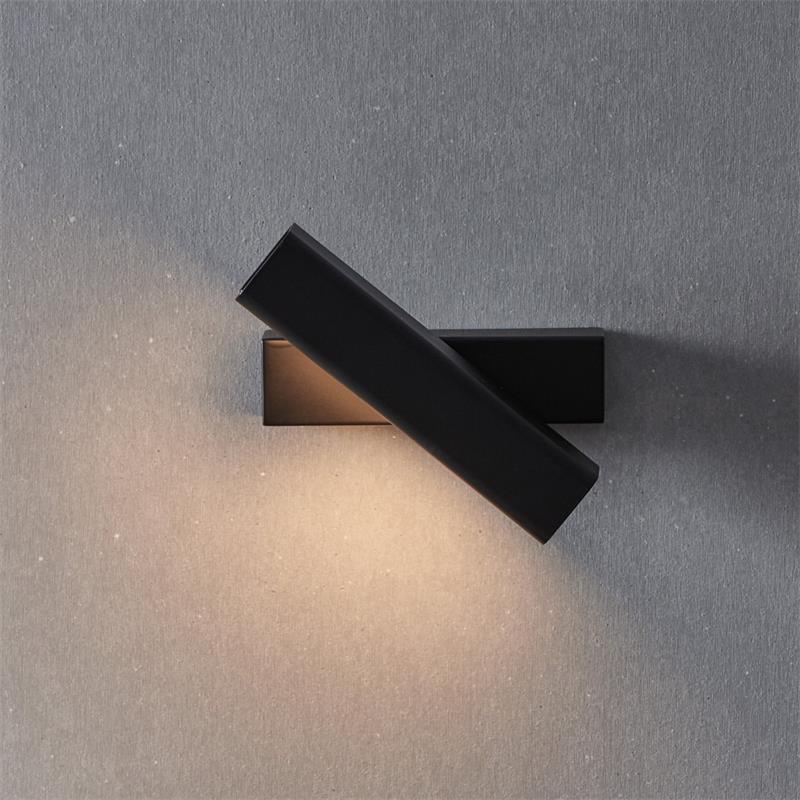 Olvynora Rotating Wood & Metal LED Wall Lamp - Minimalist Sconce - Image 25