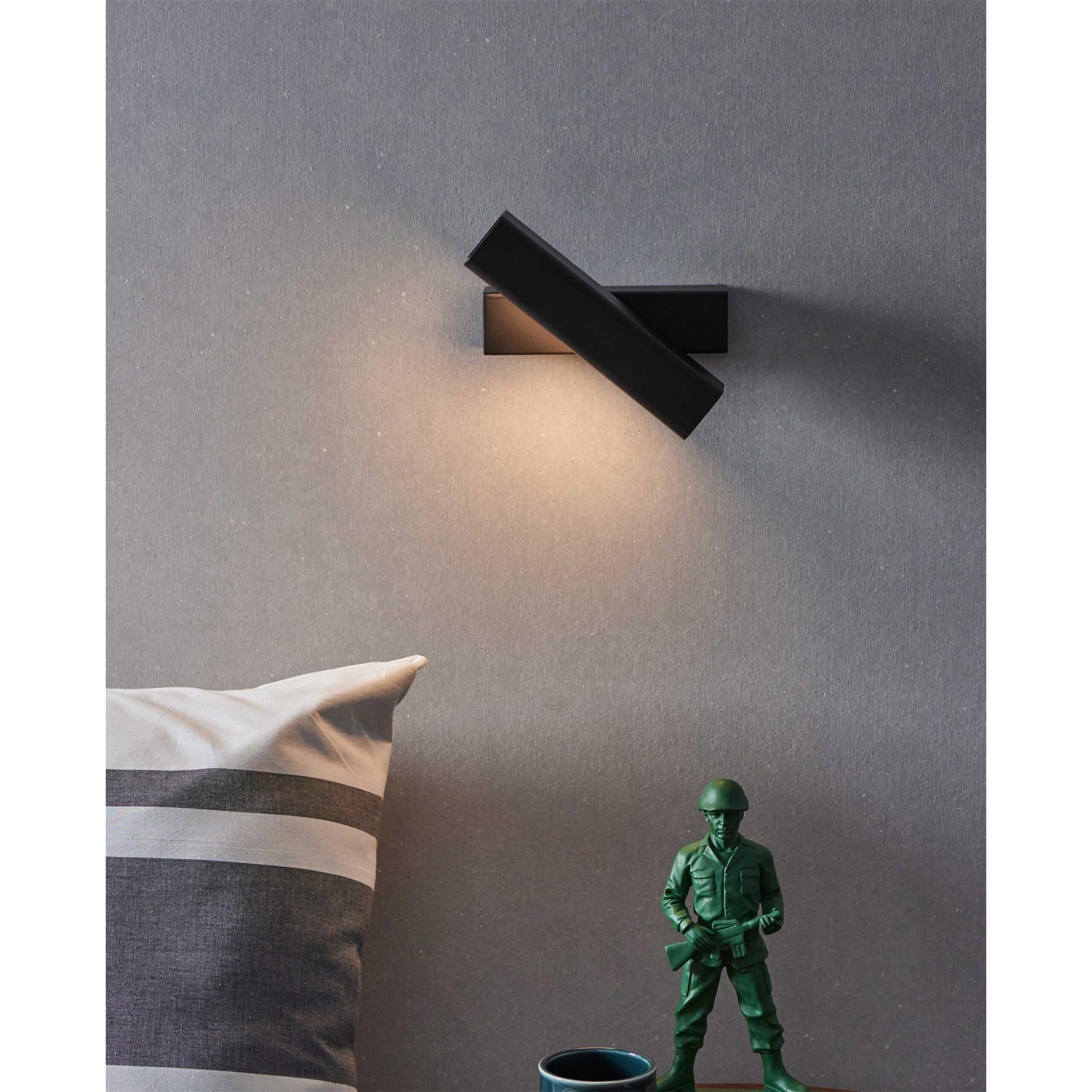 Olvynora Rotating Wood & Metal LED Wall Lamp - Minimalist Sconce - Image 23