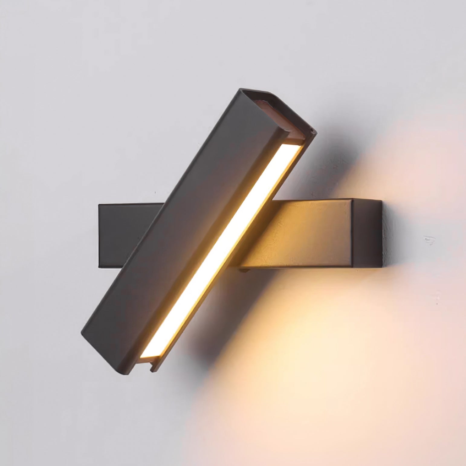Olvynora Rotating Wood & Metal LED Wall Lamp - Minimalist Sconce - Image 26