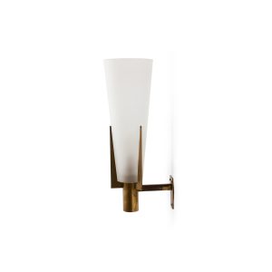 Vatalel Nordic Brass & Glass Wall Lamp - Minimalist Sconce