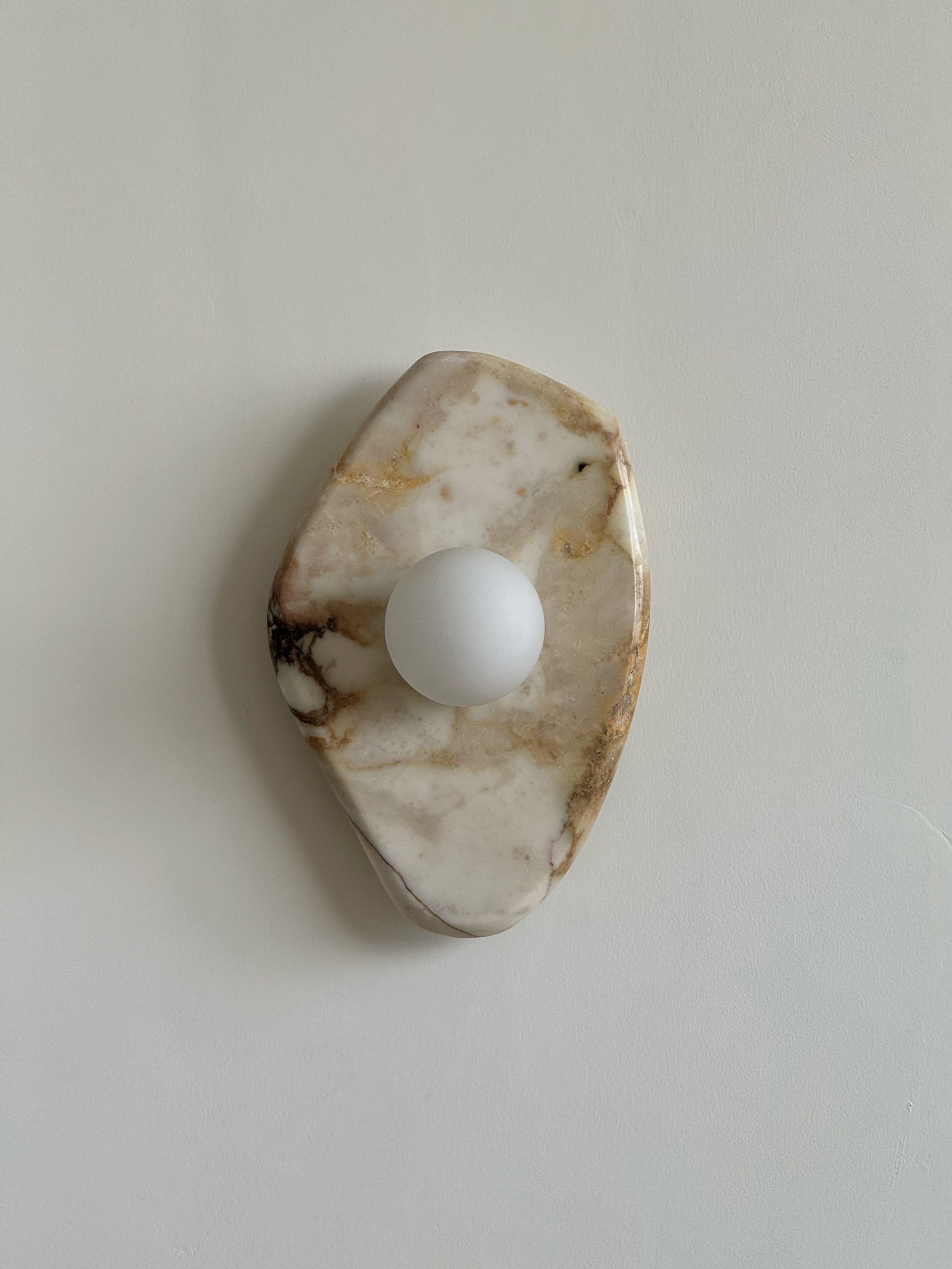 Mylirira Marble & Glass Wall Lamp - Minimalist Sconce - Image 9